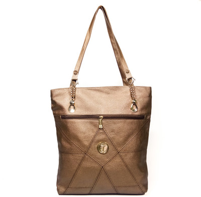 OLEBEST Girls Casual Brown PU Shoulder Bag