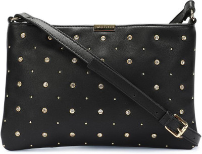 

Van Heusen Woman Women Casual Black PU Sling Bag