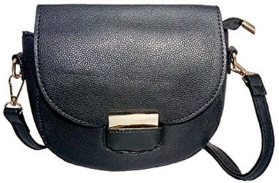 

Diana Korr Women Casual Black PU Sling Bag