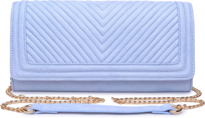 

Urban Expressions Women Casual Blue PU Sling Bag