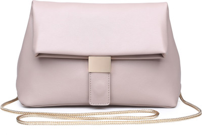 Urban Expressions Women Casual Beige PU Sling Bag
