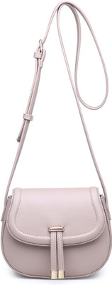 

Urban Expressions Women Casual Beige PU Sling Bag