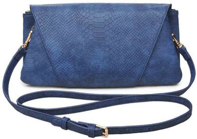 

Urban Expressions Women Casual Blue PU Sling Bag