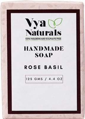 

Vya Naturals Rose Basil Handmade Soap(125 g)