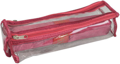 Pretty Krafts 1 PieceTravel Case Pink Bangles Organiser Vanity Box(Pink)
