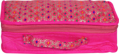 

Pretty Krafts Traditional Jewellery Vanity Box(Pink)