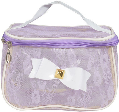 Pretty Krafts Vanity Organiser Travel Accessories Organisr Purple Makeup Vanity Box(Purple)