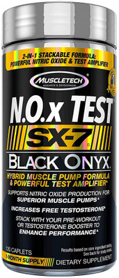 

Muscletech N.O.x Test SX-7 Black Onyx(120 No)