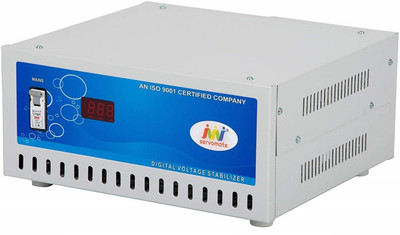 

Servomate 5 KVA Mainline Automatic Stabilizer (100v-300v) Aluminium Automatic Voltage Stabilizer(Ivory)