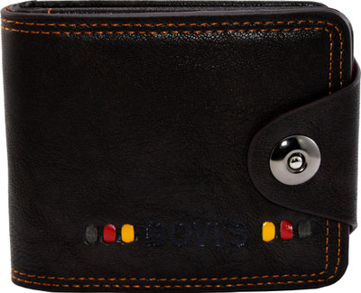 

BOVI'S Men Brown Artificial Leather Wallet(9 Card Slots)