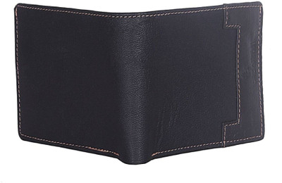 

SS CREATION Men Black Genuine Leather Wallet(5 Card Slots)