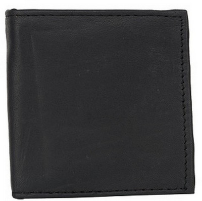 

AspenLeather Men Black Genuine Leather Wallet(6 Card Slots)