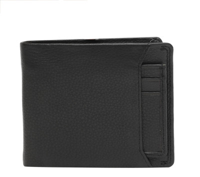 

Calfnero Men Black Genuine Leather Wallet(7 Card Slots)