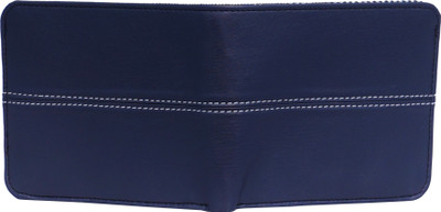 

TITOS Men Casual Blue Artificial Leather Wallet(6 Card Slots)