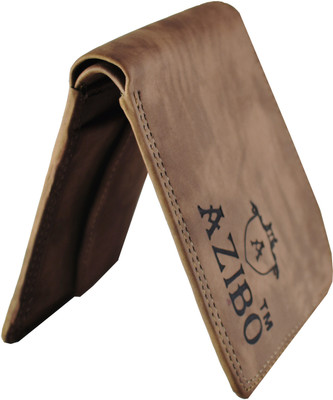 

Azibo Men Brown Artificial Leather Wallet(6 Card Slots)