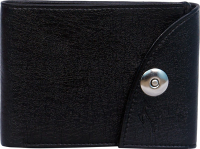 

titos Men Black Artificial Leather Wallet(6 Card Slots)