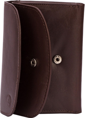 

LIMERENCE Girls Casual Brown Genuine Leather Wallet(9 Card Slots)
