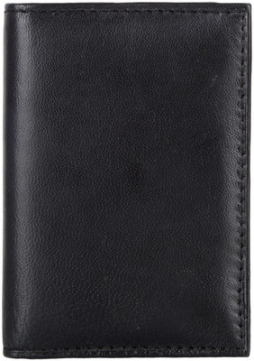 

AspenLeather Men Black Genuine Leather Card Holder(10 Card Slots)