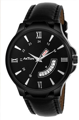 

Axton AXT_001 Partywear/Formal/Casual Black Dial Day And Date Boys Watch - For Men