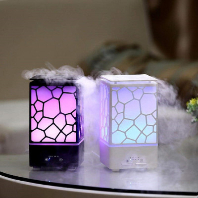 

Buyerzone Squere Cube cool mist Ultrasonic Portable Room Air Purifier(Multicolor)