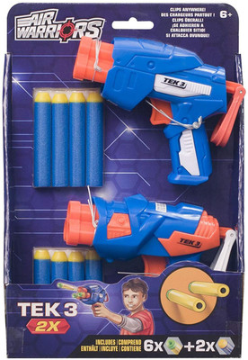 

Buzz Bee Air Warriors Tek 3 2 Pack : / 6 Pieces