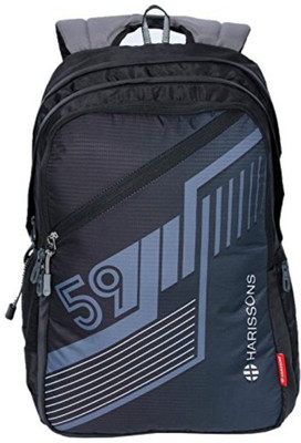 

Harissons HB1109BLACKGREY 25 L Backpack(Black, Grey), Blue;grey