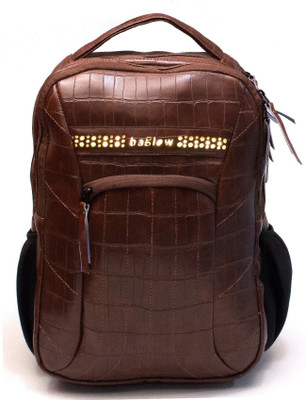 

MRH Leather LED Powered ATHLONE 27.5 L Laptop Backpack(Tan, Brown)
