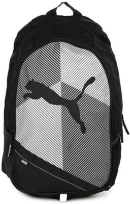 

Puma ECHO PLUS 18 L Laptop Backpack(Black, White)