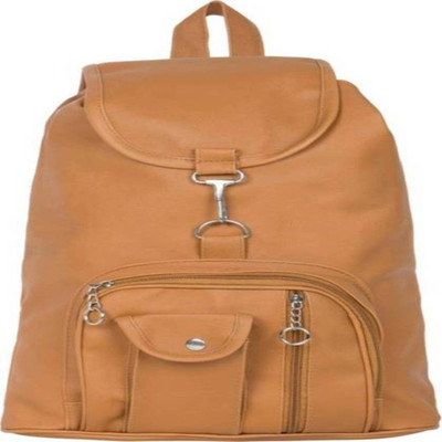 

New Eva Stylish brown backpack Backpack(Beige, 10 L)