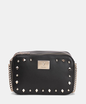 

Allen Solly AHBGFRGBA50242 Sling Bag(Black, 5 L)