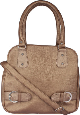 

Fashonic Brown PU Self Design Handbag Cum Sling Bag For Women Sling Bag(Brown, 12 inch)