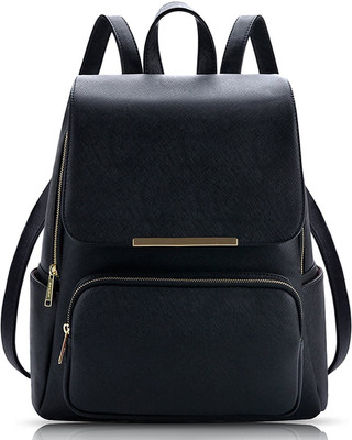 

New Eva BLACK BACKPACK Backpack(Black, 10 L)
