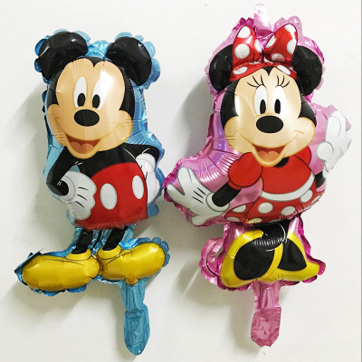 

TOYXE Printed Small 14" Inch Minnie and Mickey Balloon(Multicolor, Pack of 2)