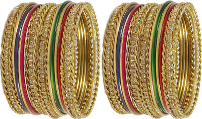 NMII Metal Zircon Bangle Set(Pack of 40)