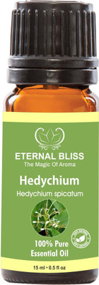 

Eternal Bliss Hedychium Essential Oil - Pure Natural Aromatherapy & Therapeutic Grade Oil For Skin Care & Hair Care Hair Oil (15 ML)(15 ml)