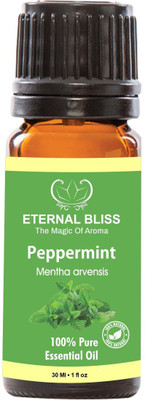 

Eternal Bliss Peppermint Essential Oil - Pure Natural Aromatherapy & Therapeutic Grade Oil For Skin Care & Hair Care Hair Oil (30 ML)(30 ml)