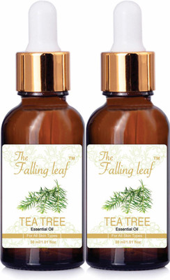 

THEFALLINGLEAF TEA TREE PURE ESSENTIAL OIL (PACK OF 2) (30ML)(30 ml)
