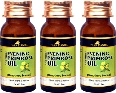 

Park Daniel Organic Evening Primrose oil- 100% Pure & Undiluted Combo pack of 3 bottles of 30 ml(90 ml)(90 ml)