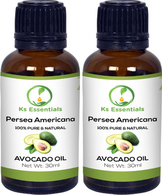 

Ks Essentials Avocado Carrier Oil 100% Pure Natural & Undiluted Oil (30ml) Each(30 ml)