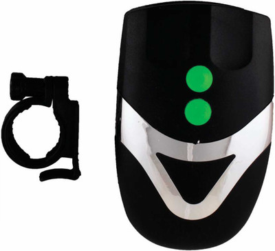 

FASTIDIOUS 3 LED Front Head Light & Bell Horn Hooter Siren Bell(Black)