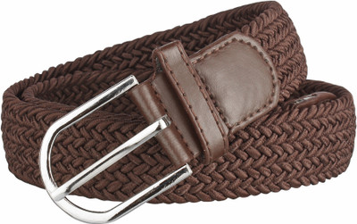 

SAE Men Casual Brown Nylon Belt