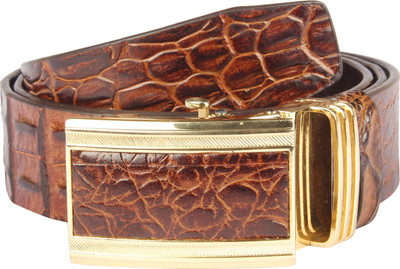 

Raza Men Casual Brown Genuine Leather Belt