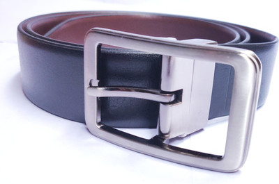 

swaggler Men Casual, Party, Formal Black, Brown Genuine Leather Reversible Belt