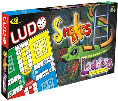 

Shree Creations Ludo Snake and Ladder Deluxe Board Game