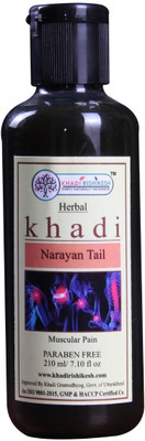 

Khadi Rishikesh Narayana Tel Paraben Free Ayurvedic Pain Relief Oil(210 ml)