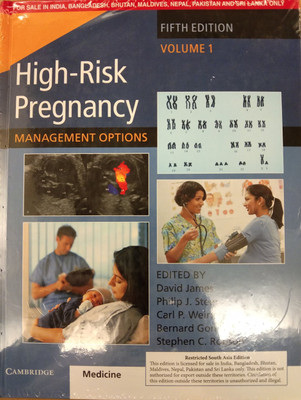 High Risk Pregnancy 5th/2018 (2 Vols. Set)(English, Hardcover, David James)