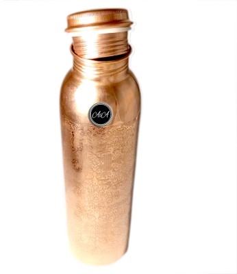AIA Pure Copper Water Bottle Handmade New Designed Copper Bottle 900 ml Bottle(Pack of 1, Brown, Copper)