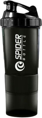 

Infiprises Spider Mini2Go 500 ml Shaker(Pack of 1, Black)