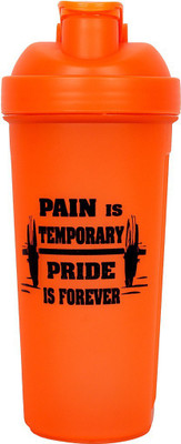 

VAMSUM Pride Is Forever 600 ml Shaker(Pack of 1, Orange)