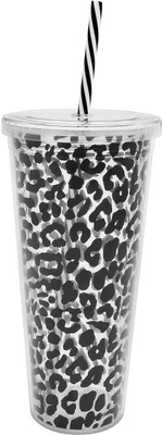 

Archies Double Walled Plastic Sipper in Black color with Straw, 750 ml Capacity, 1 Pc. 750 ml Sipper(Pack of 1, Black)